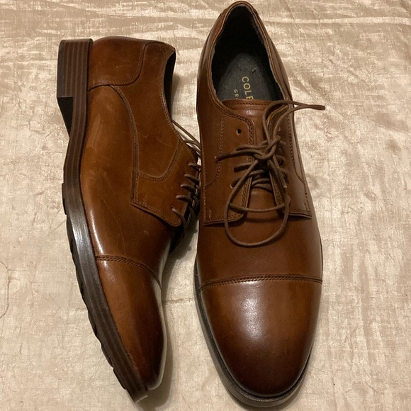 Cole Haan Jay Grand Wing Oxford British Tan